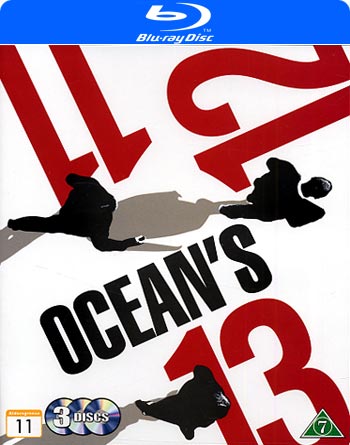 OCEANS ELEVEN & TWELVE & THIRTEEN BOX (3 disc) - Bluray